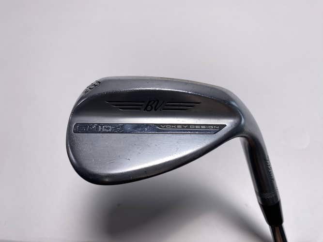 Titleist Vokey SM10 Tour Chrome Lob Wedge LW 58* 8 Bounce M-Grind  Mens RH