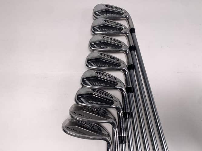 Cobra KING F8 Iron Set 5-PW+GW+LW Aldila Rogue Pro 65g Senior Graphite Mens RH