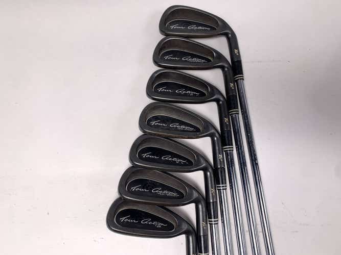 Cleveland TA5 Gunmetal Iron Set 3-PW True Temper Sensicore Stiff Mens RH- No 6i