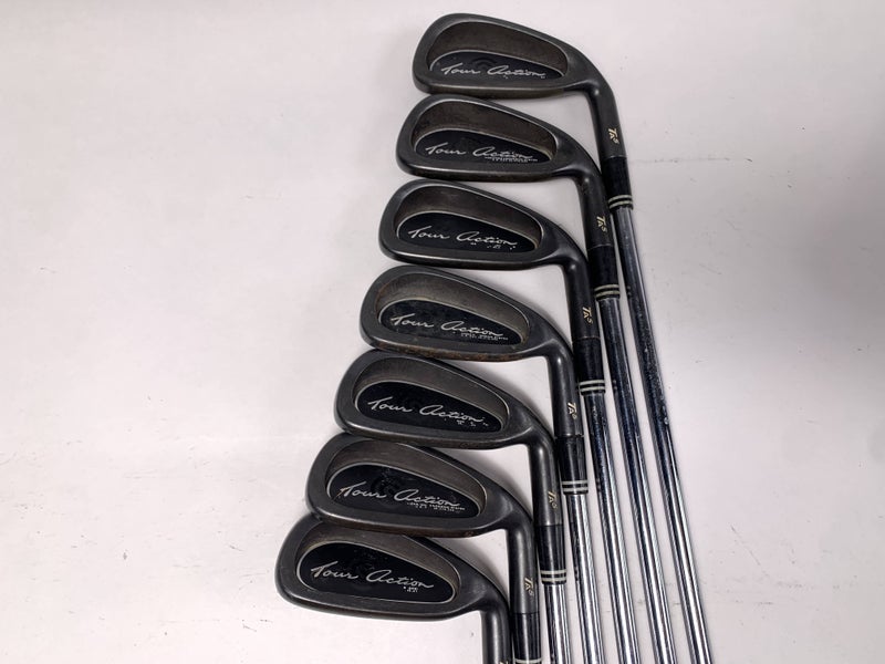 Cleveland TA5 Gunmetal Iron Set 3-PW True Temper Sensicore Stiff Mens RH- No 6i