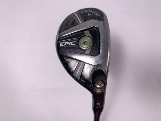 Callaway Epic 4 Hybrid 23* UST Mamiya Recoil ES 780 F3 Stiff Graphite Mens RH