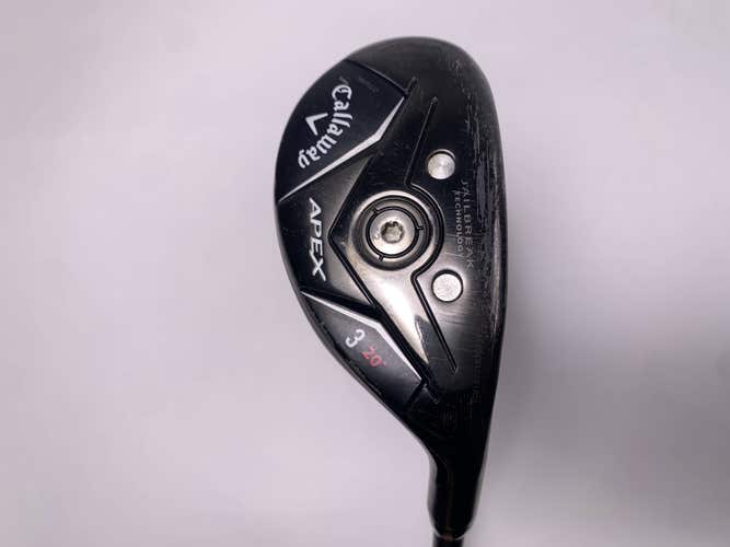 Callaway Apex 19 3 Hybrid 20* Aldila Tour ATX105H-2.0 Extra Stiff Mens RH