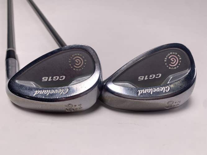 Cleveland CG16 Tour Satin Chrome Wedge Set 56* 14 | 60* 12 50g Ladies RH