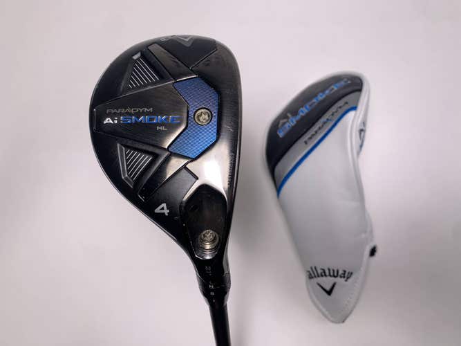 Callaway Paradym Ai Smoke HL 4 Hybrid 21* Cypher Sixty 5.5 60g Regular RH HC