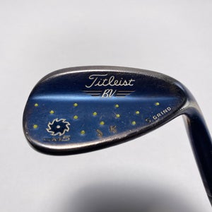 Titleist Vokey SM5 Indigo Lob Wedge LW 58* 7 Bounce KBS Tour Stiff Steel Mens RH
