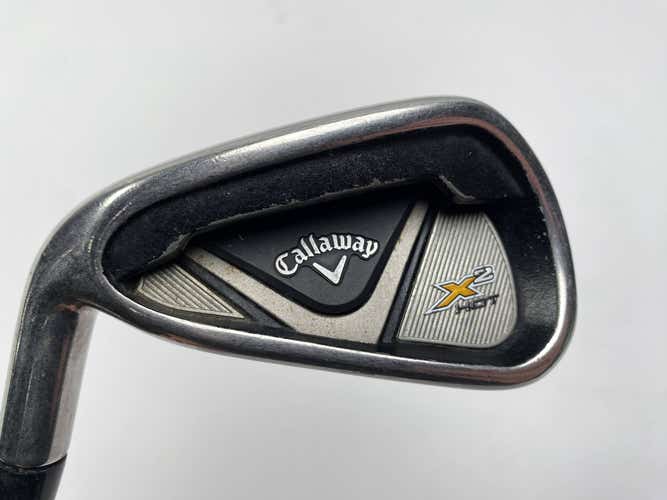 Callaway X2 Hot Single 6 Iron True Temper Speed Step 85 Regular Steel Mens LH