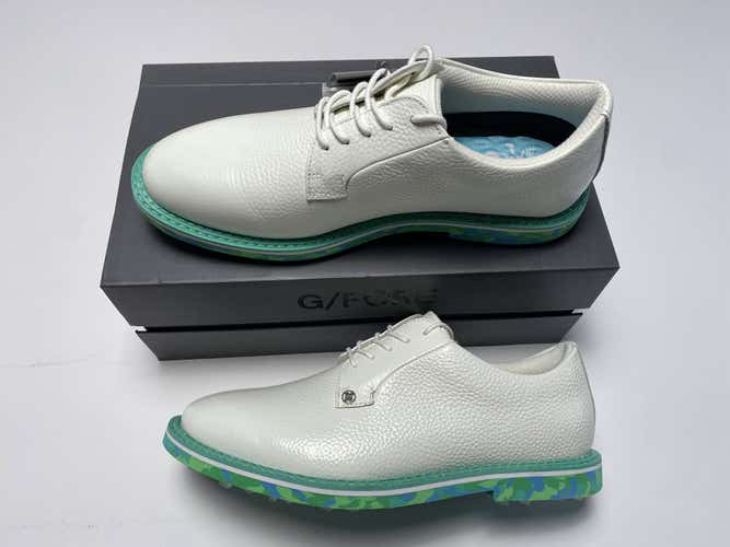 G/Fore Camo Accent Collection Gallivanter Golf Shoes White Green 10 (G4MS23EF02)