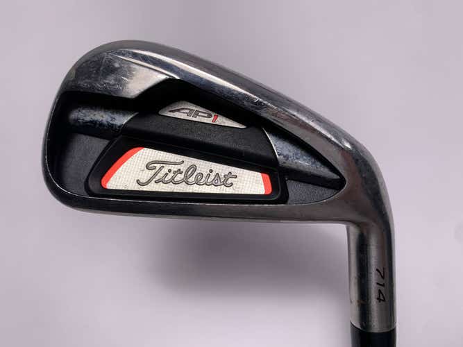 Titleist 714 AP1 Single 6 Iron Mitsubishi Rayon Kuro Kage 65g Senior Steel RH