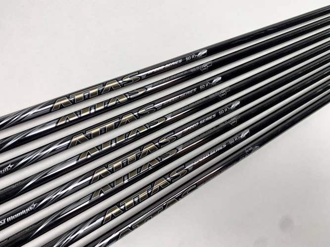 UST Mamiya ATTAS Speed Series Senior Set of 8 Iron Shafts 34''-37.25'' - 0.355