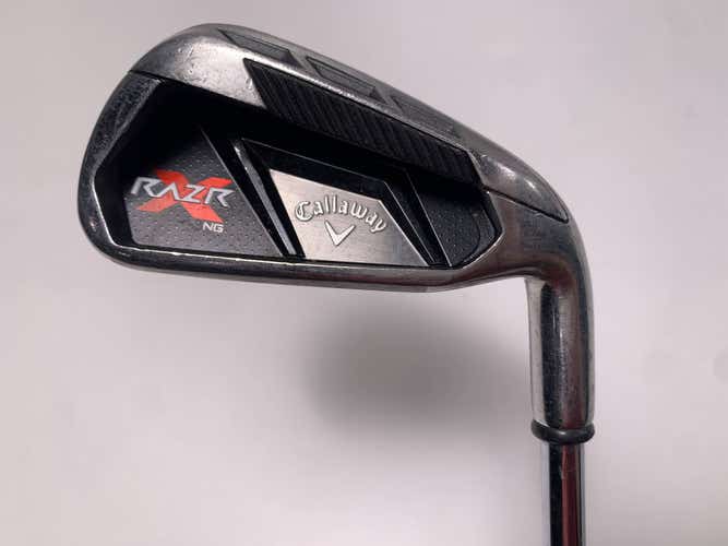 Callaway Razr X NG Single 6 Iron RAZR X Uniflex Steel Mens RH