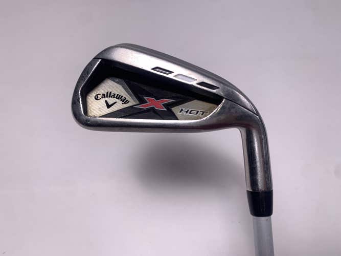 Callaway X Hot 2013 Single 7 Iron 65g Senior Steel Mens RH
