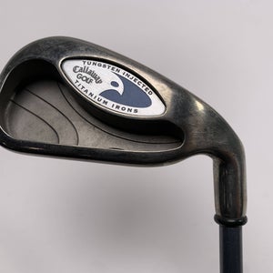 Callaway Big Bertha Hawkeye Titanium Single 5 Iron Hawk Eye Firm Mens RH