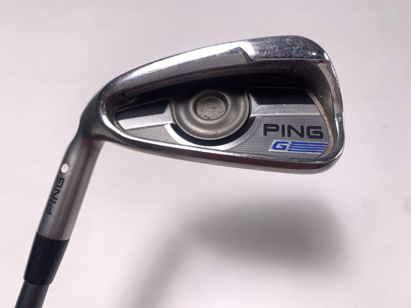 Ping G Single 4 Iron White Dot 3* Up CFS 70 Regular Graphite Mens LH