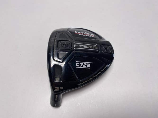 Tour Edge Exotics C723 3 Fairway Wood 15* HEAD ONLY Mens LH