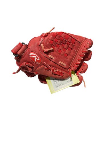 Used Rawlings 10.5 IN GLOVE BB/SB Glove T-ball Red 10 1/2" 11834-S000044280