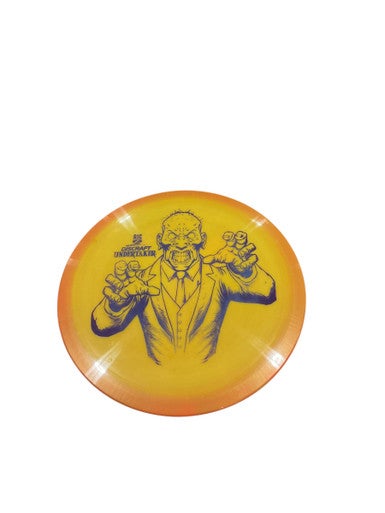 Used Discraft UNDERTAKER Disc Golf Driver Yellow 11834-S000044243