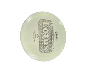 Used Clash Discs LOTUS SPECIAL BEND 2023 Disc Golf Driver White 11834-S000044239