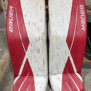 Bauer Supreme UltraSonic Goalie Leg Pads | Senior Medium 34+" (Used)