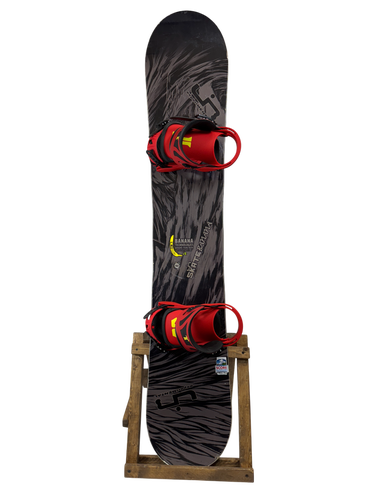 152cm Libtech Experimental Skate Banana Snowboard W/ Technine Bindings