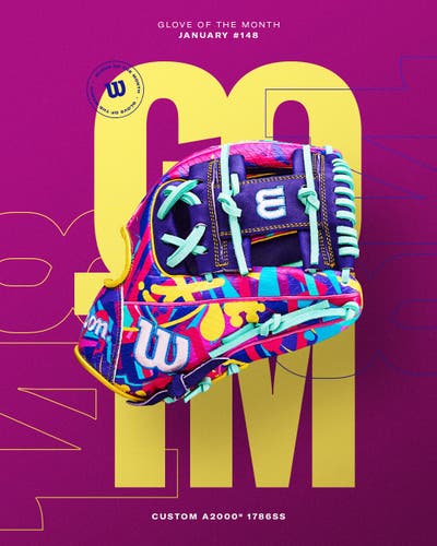 New January GOTM 2026 Wilson RH Infield A2000 Baseball Glove 11.5"