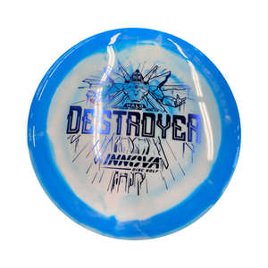Used Innova HALO STAR DESTROYER Disc Golf Driver Royal Blue 10299-S000304533