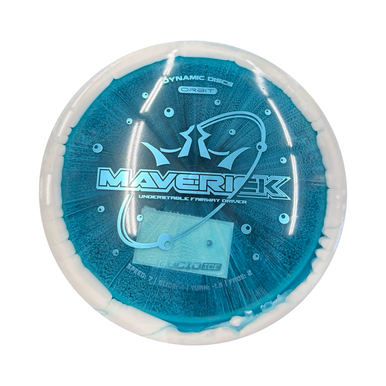Used Dynamic Discs LUCID ICE MAVERICK Disc Golf Driver Teal 10299-S000304534