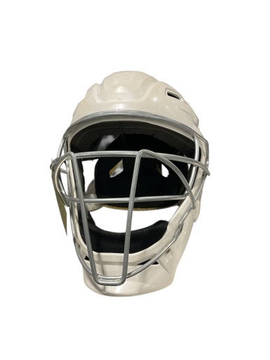 Used Easton JEN SCHRO CATCHER HELMET Catchers Helmet w/Mask White Fits all 11834-S000044006