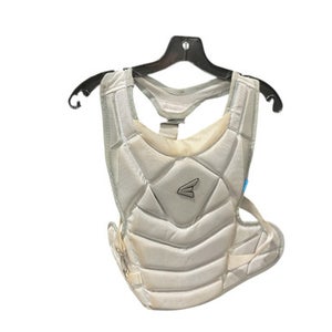 Used Easton JEN SCHRO CHEST PROTECTOR Catchers Chest Protector White Adult 11834-S000044008