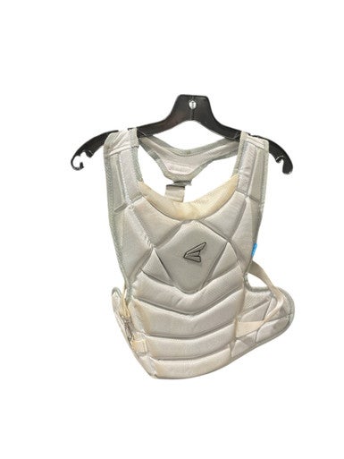 Used Easton JEN SCHRO CHEST PROTECTOR Catchers Chest Protector White Adult 11834-S000044008