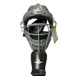 Used All Star GREY HELMET 9-12YR Catchers Mask Grey 11834-S000044019