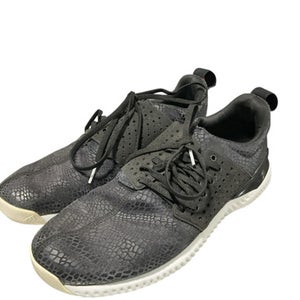 Used Adidas Mens Golf Shoes Black Senior 11.5 11834-S000044161