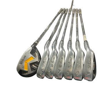 Used Wilson ULTRA BLK 5-PW Mens Iron Set RH 5I-PW 11834-S000026427