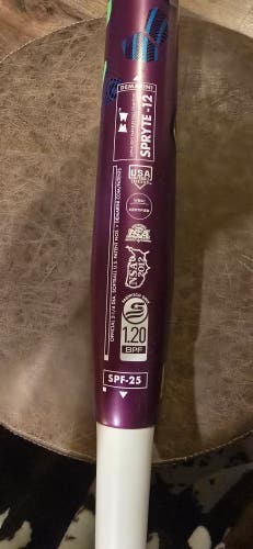 2025 DeMarini Spryte Composite Bat (-12) 19 oz 31" (Used)