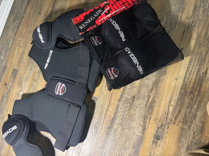 Large Youth ID Shoulder Pads (New)