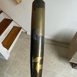 2024 DeMarini Voodoo One Alloy BBCOR Certified Bat (-3) 29 oz 32 Inches w New Lizard Skin Grip Used
