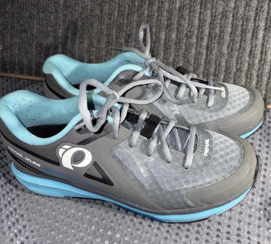 Pearl Izumi 15201807 Women's X-Road Fuel V5 Bonded Seamless Cycling Shoes Sz 39