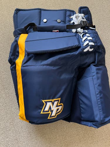 Vaughn 7800 Pro Stock Goalie Pants - WEDGEWOOD (Nashville) - Large