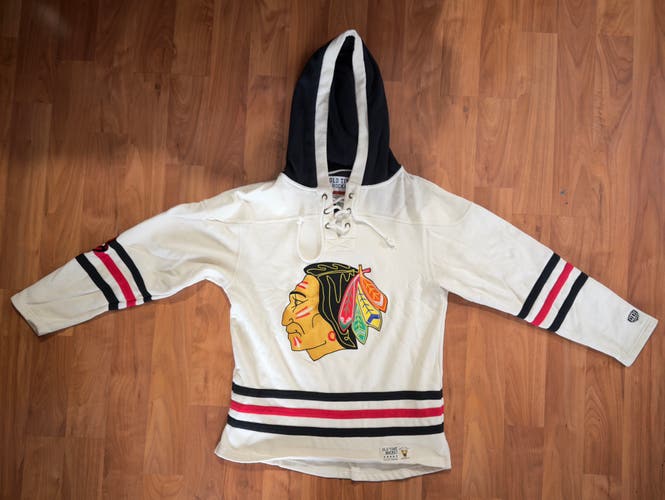 CHICAGO BLACKHAWKS VINTAGE LOGO
JERSEY HOODIE