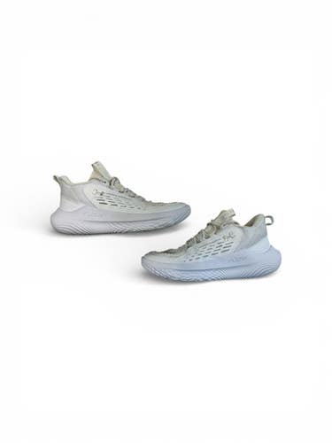 Used Under Armour Basketball Shoes White Senior 8 11873-S000229086