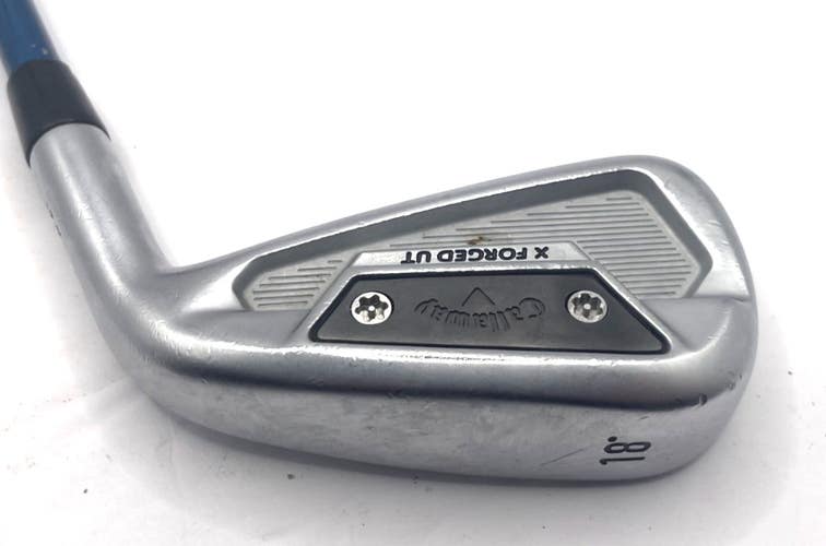 Callaway X Forged UT '21 18 Utility Iron Project X Even Flow 6.0 Stiff Graphite