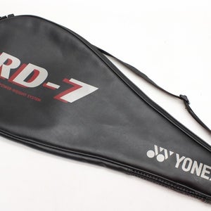 YONEX "RD-7" SINGLE ZIPPERED TENNIS RACQUET COVER WITH STRAP