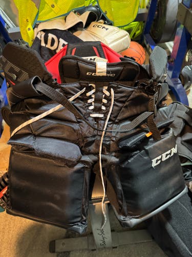 Senior XL CCM Pro Hockey Goalie Pants (Used)