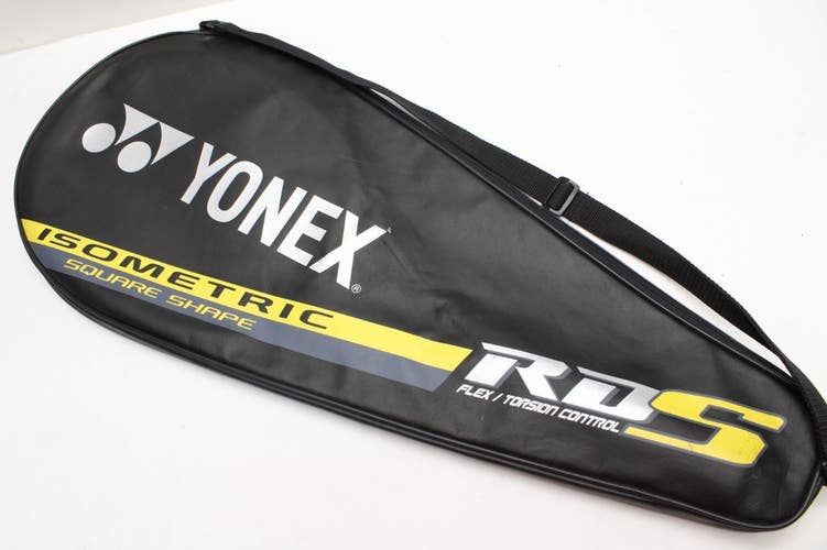 YONEX "RDS ISOMETRIC" SINGLE ZIPPERED TENNIS RACQUET COVER WITH STRAP