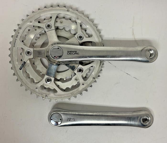 Vintage Shimano Deore FC-MT60 170mm 48/38/26 Aluminum Triple