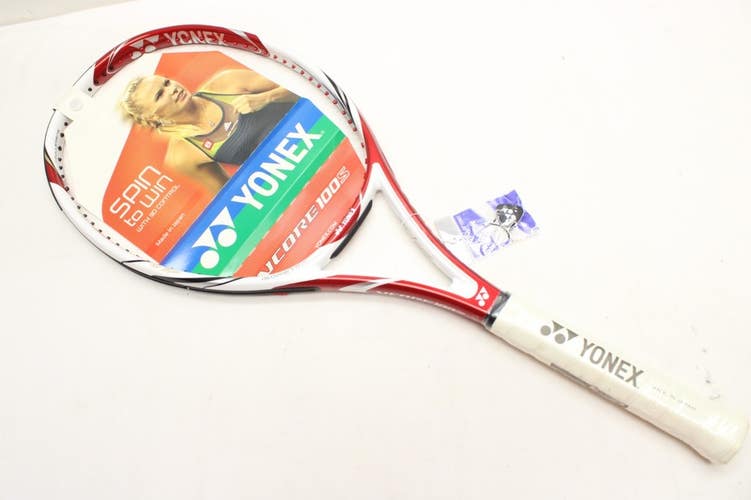 *NOS* 2011 YONEX VCORE 100S (300g) TENNIS RACQUET (4 3/8) FROM A COLLECTOR