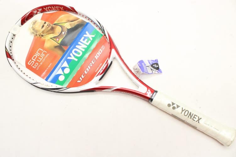 *NOS* 2011 YONEX VCORE 100S (300g) TENNIS RACQUET (4 3/8) FROM A COLLECTOR