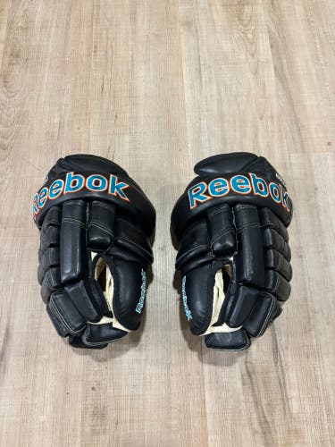 Patrick Marleau Pro Stock Reebok 4-Roll Pro Gloves 14" (New)