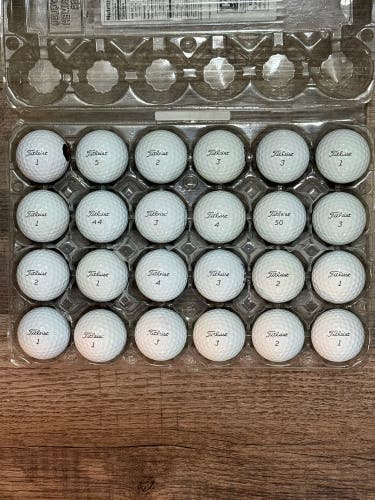 24 Titleist Pro V1 Golf Balls - 5A MINT CONDITION ONLY