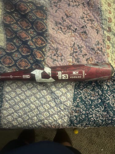 2022 DeMarini Voodoo One Alloy BBCOR Certified Bat (-3) 29 oz 32" (Used)