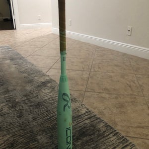 2025 Rawlings Icon USSSA Certified Bat (-10) 18 oz 28" (Used)